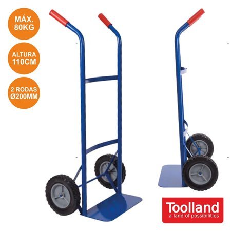 Carrinho P/ Transporte Universal 80Kg Toolland