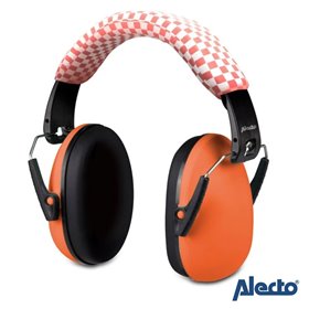 Protetor Auditivo P/ Crianças Laranja Alecto