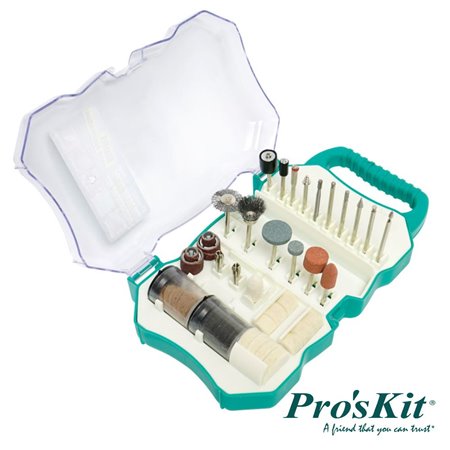 Conjunto 109 Acessórios P/ Moagem / Polir Proskit