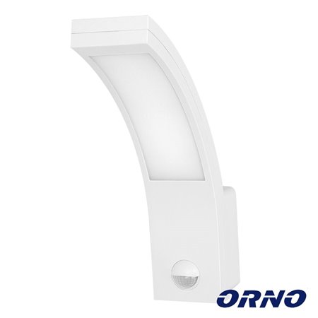 Candeeiro Led 10W 750Lm 4000K P/ Exterior C/ Sensor Pir Orno