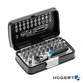 Conjunto De Chave Roquete C/ 33 Pontas Hogert