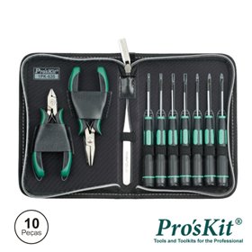 Mala Ferramentas Profissional 10 Peças Proskit