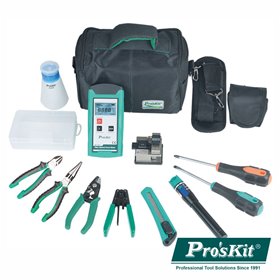 Mala Ferramentas Profissional Fibra Óptica Proskit