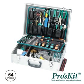 Mala Ferramentas Profissional Abs 64 Peças Proskit