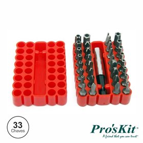 Conjunto De 33 Chaves Bit De Segurança Proskit
