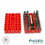Conjunto De 33 Chaves Bit De Segurança Proskit