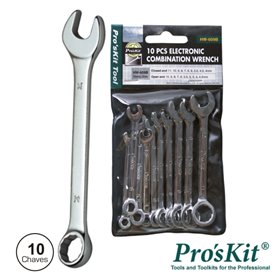 Conjunto De 10 Chaves De Bocas Proskit