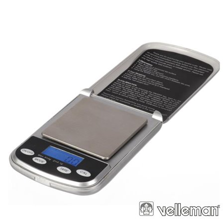 Mini Balança Digital De Precisão - 500 G / 0.1 G Velleman