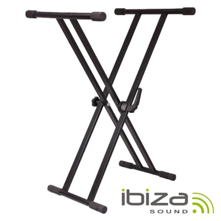 Suporte P/ Teclado Bloqueio Duplo 65-96Cm 75Kg Ibiza