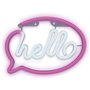 Luz Led Neon Em Forma De Letras Hello