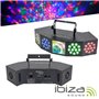 Projetor Led 3Em1 Wash Moon Strobe Rgbw Dmx Ibiza
