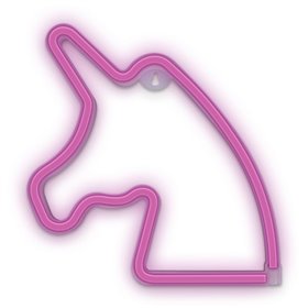 Luz Led Neon Em Forma De Unicórnio