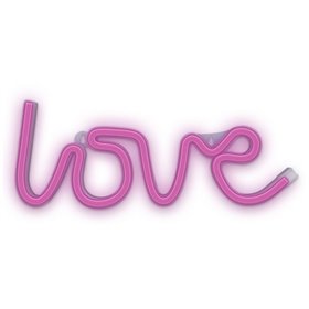 Luz Led Neon Em Forma De Letras Love