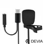 Microfone Lapela P/ Smartphone Usb-C Devia