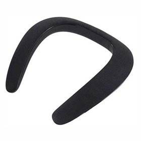 Coluna Bluetooth P/ Pescoço 2X3W Preto