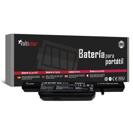 Bateria para Portatil Clevo W155U W540Eu W54Eu W550 W550Eu W55Eu W540