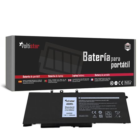 Bateria para Portatil Dell Latitude 5480 E5580 5490 5590 Series Gjknx