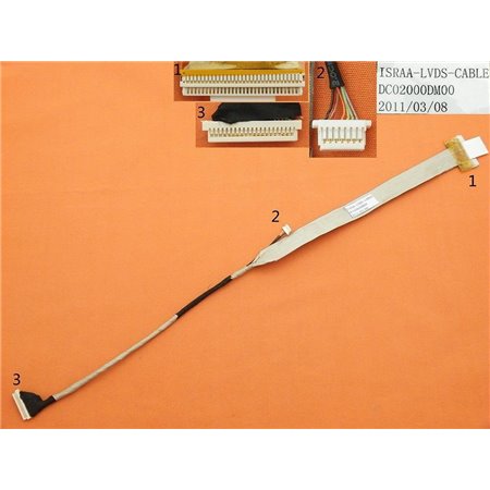 Cabo Flex para Toshiba Satellite P200 P205 17"
