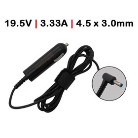 Carregador de Carro para Portatil HP Envy 15T- J000 15T- J100 15Z-J000 15Z-J100 19.5V 3.33A 4.5X3.0mm 65W
