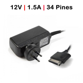 Carregador para Tablet Asus Transformer Pad Tf300T 12V 1.5A 18W 34 Pines
