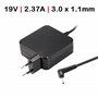 Carregador para Portatil Asus 19V 2.37A 3.0X1.1mm