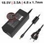 Carregador para Portatil HP 18.5V 3.5A 65W Ficha Amarelo