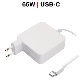 Carregador USB Tipo C USB-C 65W 5V/2.4A 9V/3A 12V/3A 15V/3A 18V/3A 20V/2.25A 20.3V/3A 65W