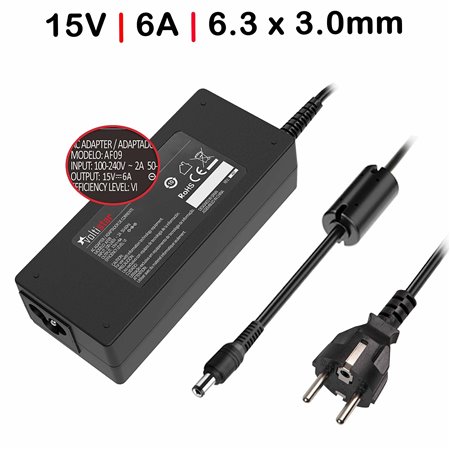 Carregador para Portatil Toshiba 15V 6A 90W