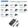 Carregador Universal para Portáteis 9.5-20V 65W 8 Tips