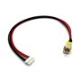 Conector DC Jack com Cabo para Portatil Acr Aspire 5235 Series TravelMate 5610 Extensa 7200 Series