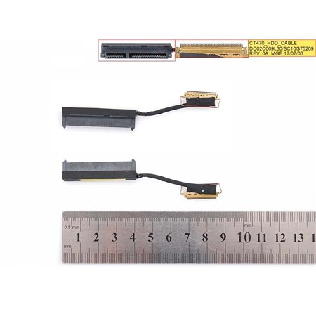 Conector HDD SATA para Portatil Lenovo ThinkPad T470 T470P 00Ur495 Dc02C009L00 Dc02C009L30 Sc10G75198 Sc10G75209 00Ur495