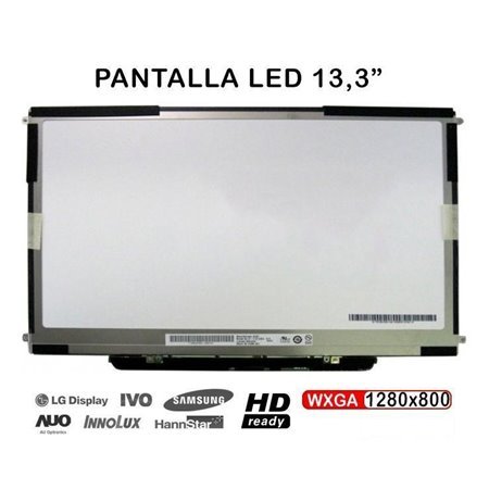 Ecrã LED de 13.3" para Portatil Apple MacBook 13.3" A1278 LP133Wx2 Tl G6 LP133Wx2-Tlg6