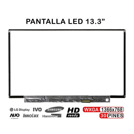 Ecrã LED de 13.3" para Portatil Toshiba Portege Z30 G33C0007V110