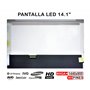Ecrã LED de 14.1" para Portatil B141Pw04 LTN141Bt09 LP141Wp3-Tla1