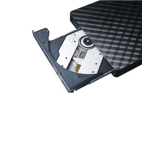 Lector Externo de Cd/Dvd-Rw USB 3.0 Slim Preto 12.7mm