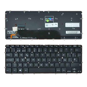 Teclado Retroiluminado para Portatil Dell XPS 13 L321X 0X52Tt Preto