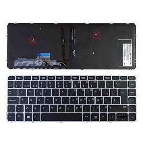 Teclado para Portatil HP EliteBook Folio 1040 G3 Prata