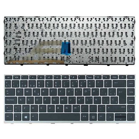 Teclado para Portatil HP ProBook 430 G5 440 G5 445 G5 Marco Prata