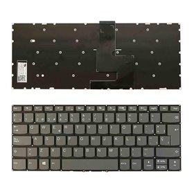Teclado para Portatil Lenovo IdeaPad 330-14Ikb Cinzento Sem Estrutura
