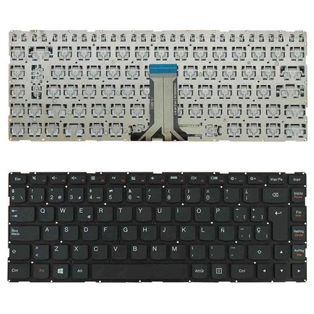 Teclado para Portatil Lenovo S41-35 S41-70 S41-75 U41-70 Preto Sem Estrutura