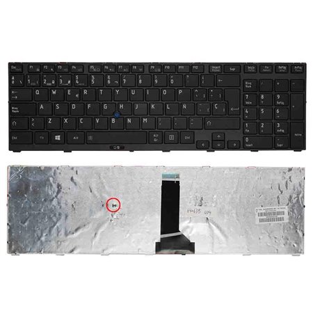 Teclado para Portatil Toshiba Tecra R850 Preto