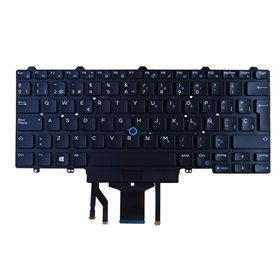 Teclado para Portatil Dell Latitude E5450 E7250 E7450 Retroiluminado e com Pointstick