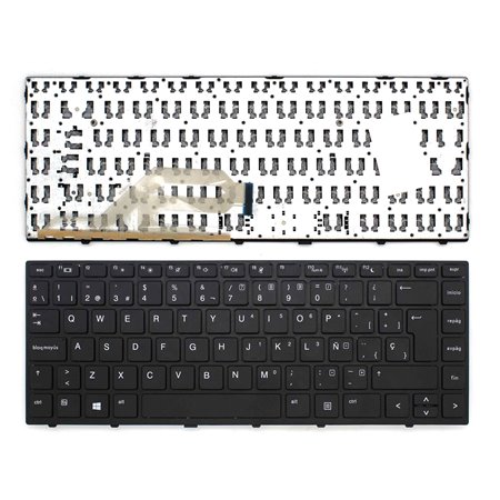 Teclado para Portatil HP ProBook 440 G5 445 G5 Preto