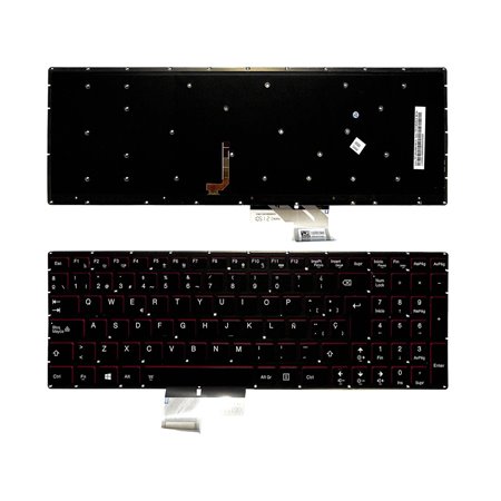 Teclado para Portatil Lenovo IdeaPad Y50-70 Y70-70 Retroiluminado