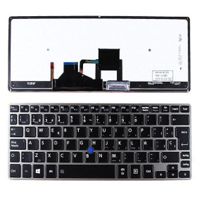 Teclado Retroiluminado para Portatil Toshiba Portege Z30 Z30-A Z30-C