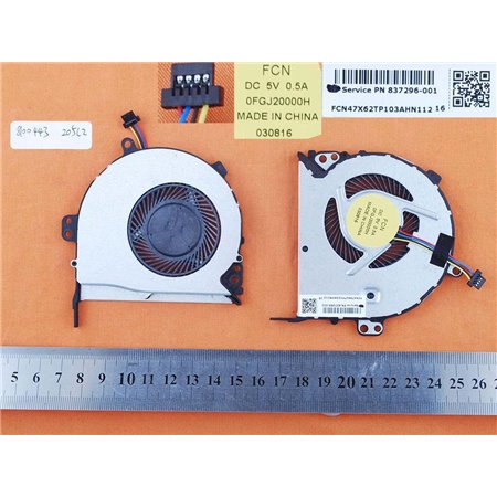Ventoinha para HP ProBook 440 G3 837296-001 0Fgj20000H