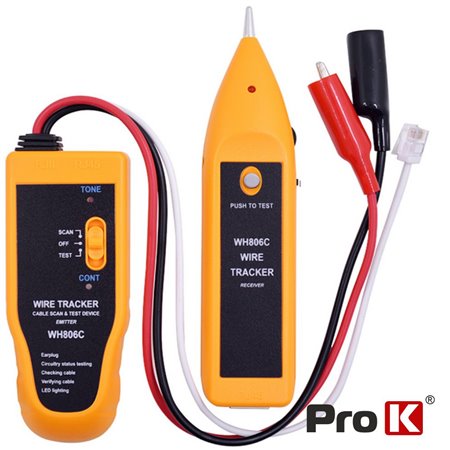 TESTADOR DE CABOS/CONTINUIDADE C/ GERADOR DE TONS PROK