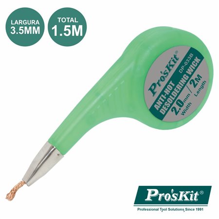 MALHA DESSOLDADORA 3.5MM 1.5M PROSKIT