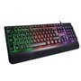 Teclado para jogos USB 3GO Droxio Kasumi - Iluminação LED RGB - 12 teclas multimídia