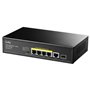 Cudy GS1005PTS1 Switch Gigabit PoE+ de 5 portas com 1 porta SFP